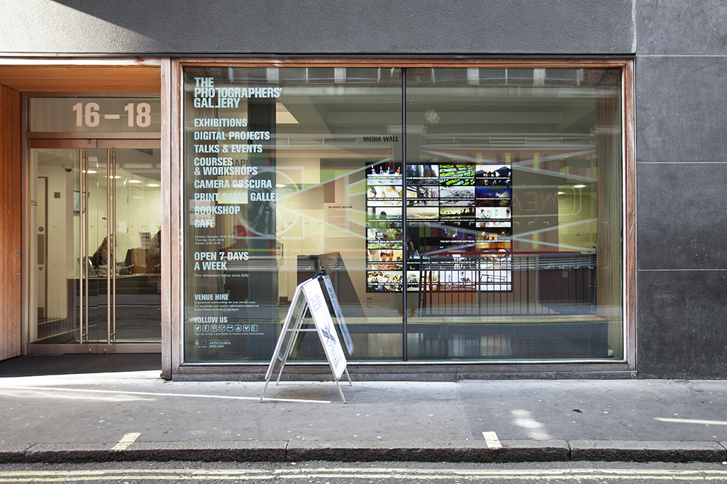 Display at The Photographers&rsquo; Gallery, London